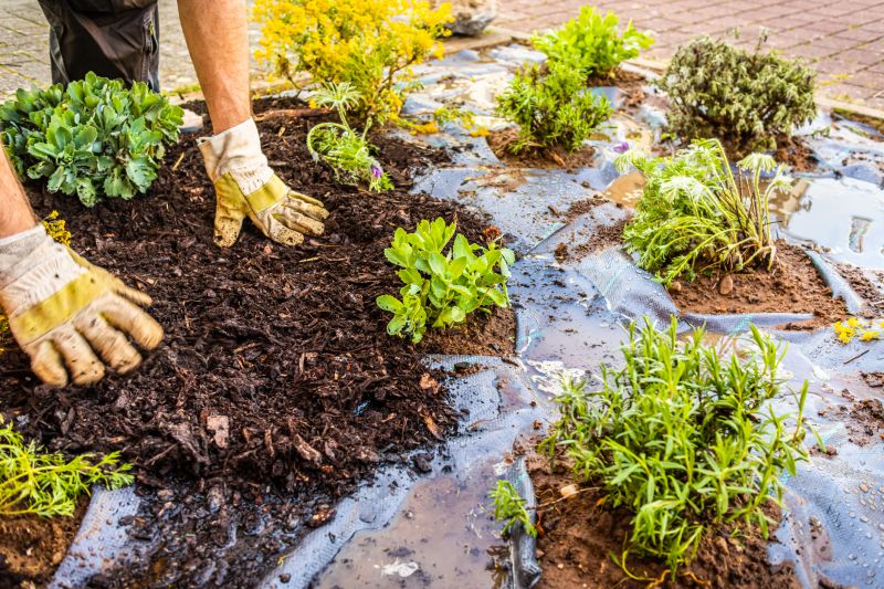 Organic Mulch Installation in Ventura County, CA