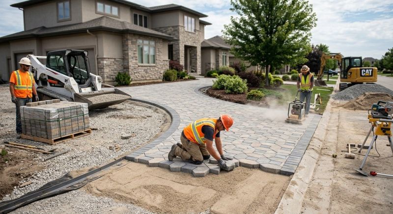 Paver Driveway Construction in Boulder, CO